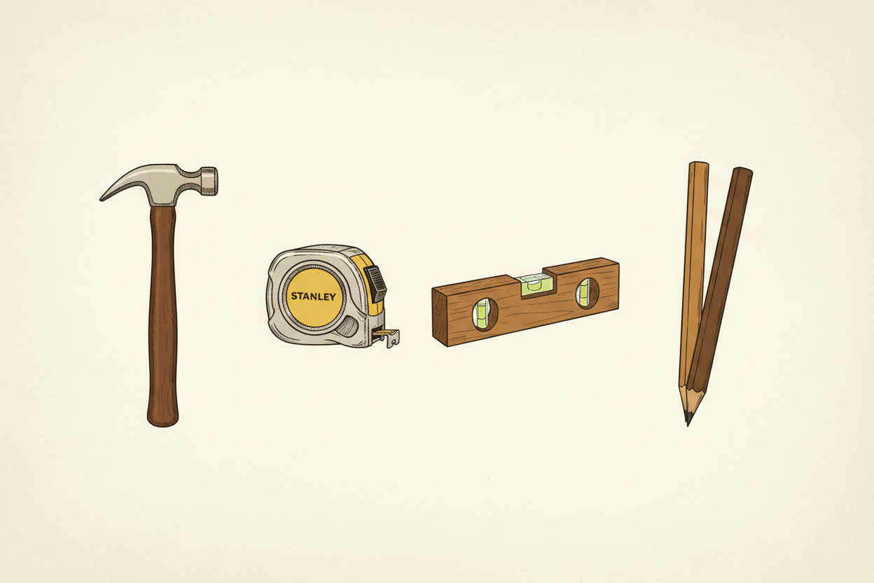 Ready Tradesman Fresh Tool Illustration